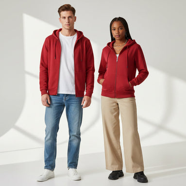 Premium Men’s Ultra-Heavyweight Full-Zip Winter Hoodie